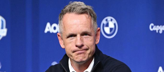 Luke Donald Ryder Cup 2025