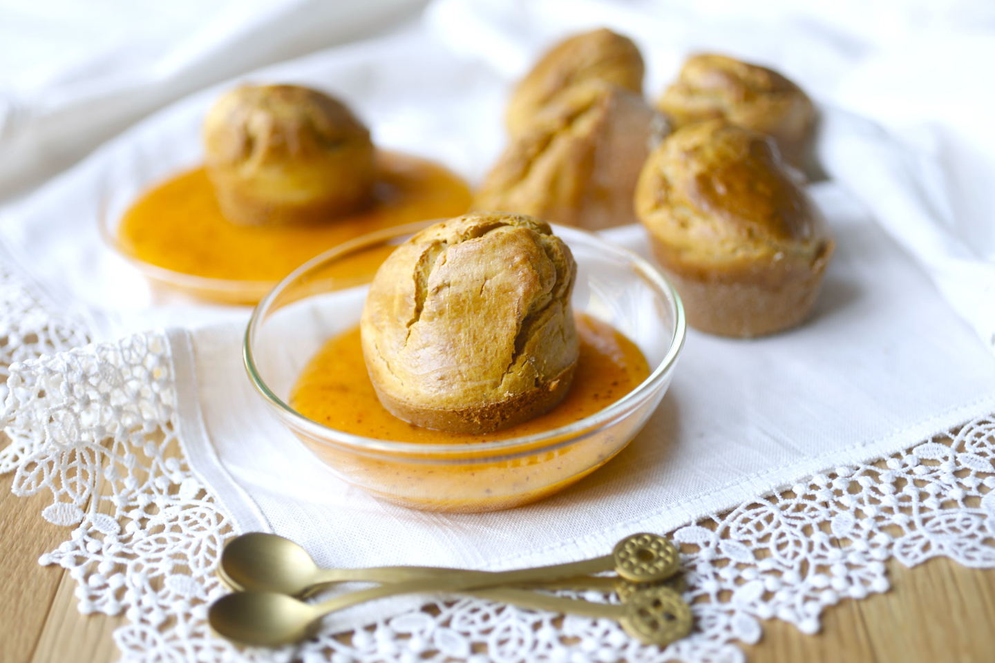 NaturaSi-Ricette-Muffin di castagne e crema di cachi