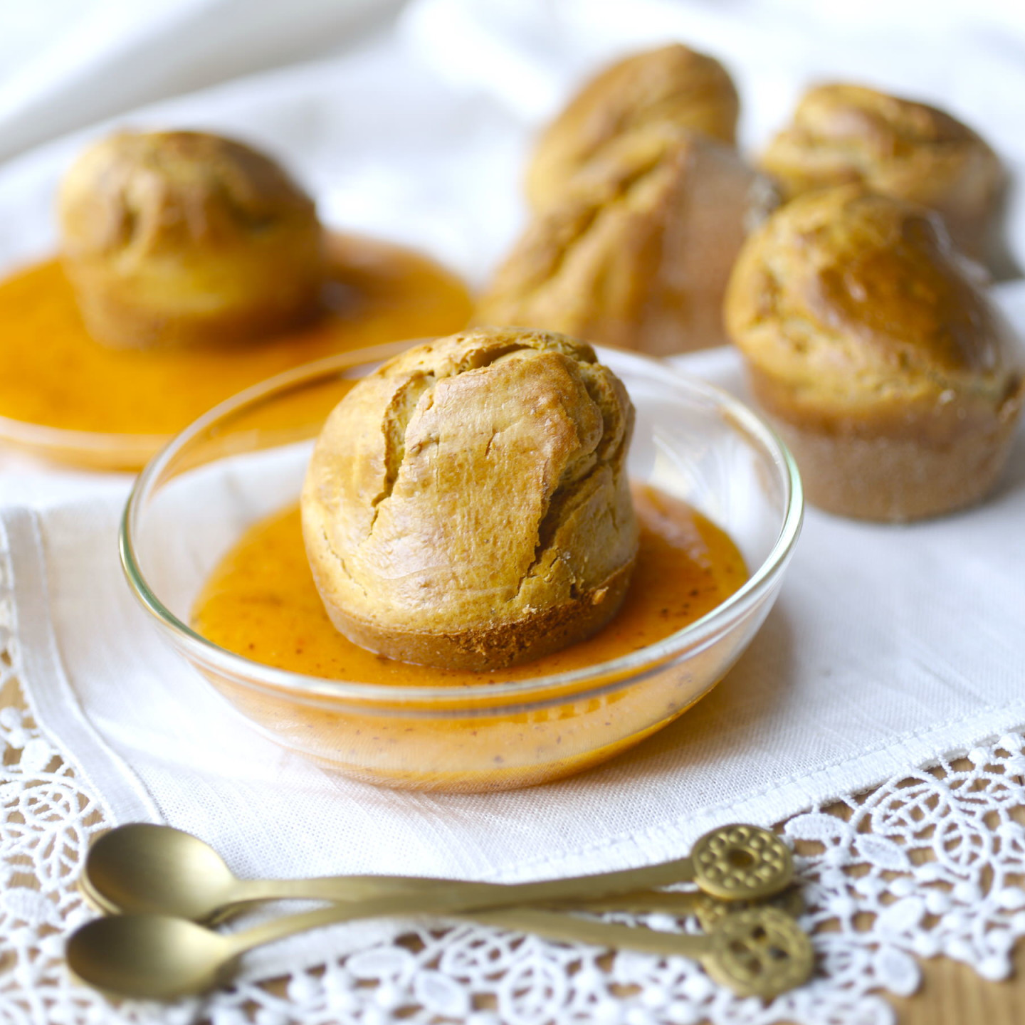 NaturaSi-Ricette-Muffin di castagne e crema di cachi