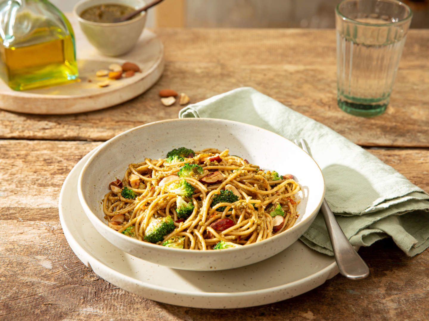 NaturaSi Ricette Spaghetti-integrali-con-pesto-e-broccoli