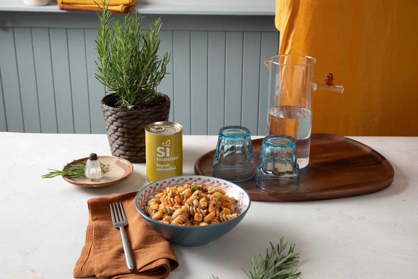 NaturaSi-Ricette-Pasta con ragù bianco di cannellini