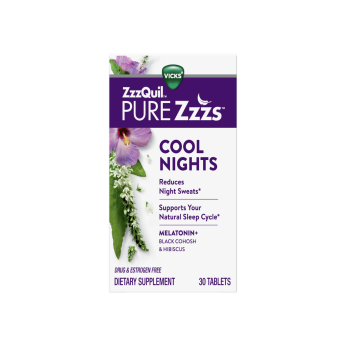ZzzQuil PURE Zzzs Cool Nights Tablets | ZzzQuil