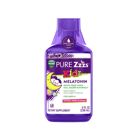 Kidz Melatonin Liquid Sleep Aid
