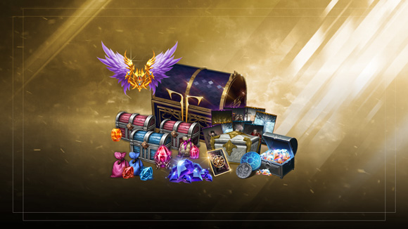 Items in the gold founder's pack. 