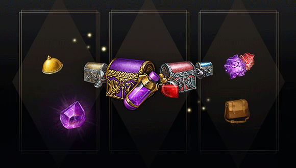 Contents of the Aegir Awakens Twitch Drop for October 2024, including gems, cards, chests, and more.