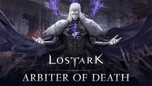 Arbiter of Death key art.