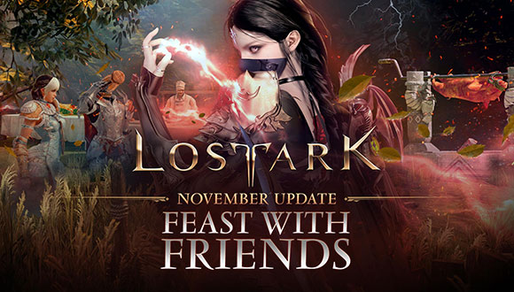 The Feast with Friends November Update Key Art, featuring the Reaper Assassin Class