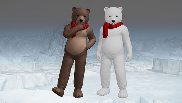 The Holiday Bear Skin Twitch Drop