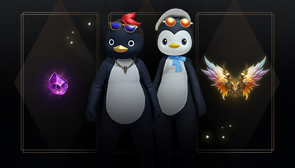 Butin Prime Gaming de juillet 2022 apparences Pingouin