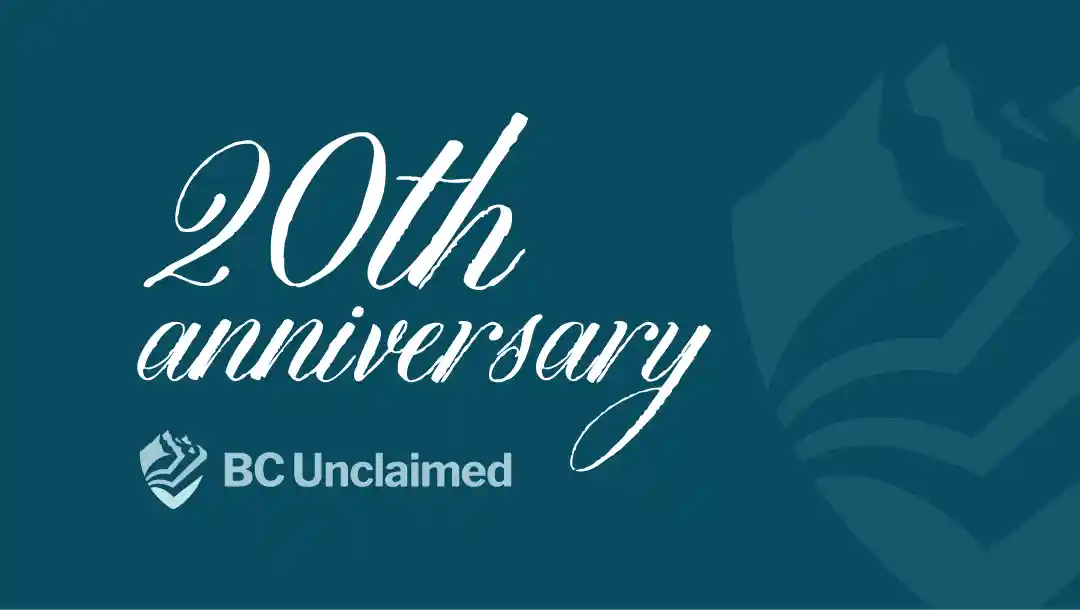 20th anniversary at BC Unclaimed