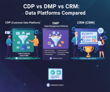 CDP vs DMP vs CRM
