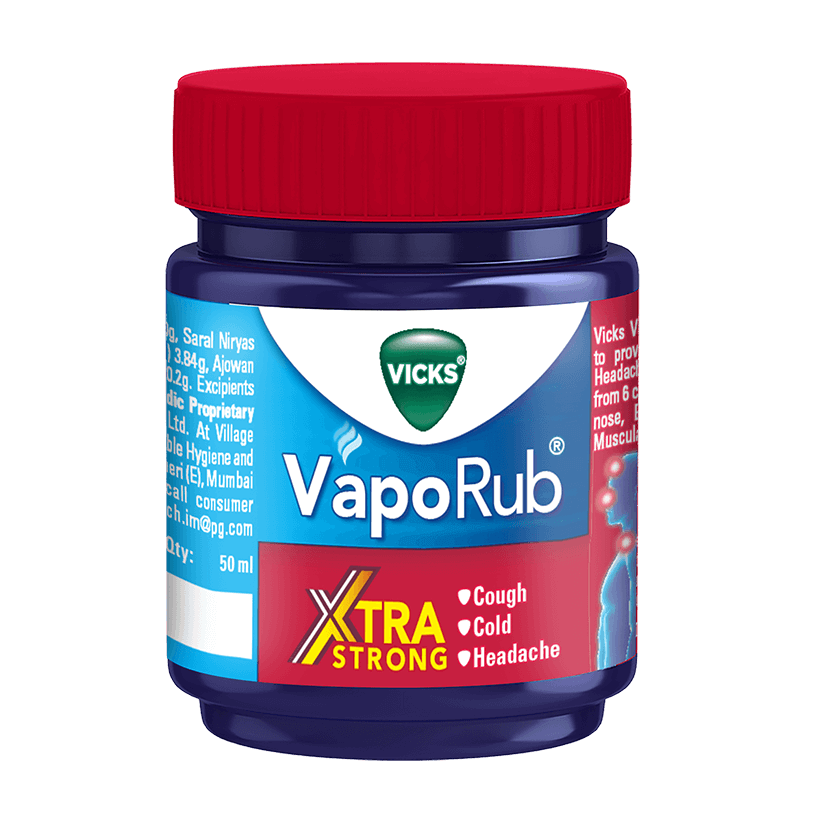 VICKS Vaporub Inhaler, médicament, rhume, Toux, Bronchites simples