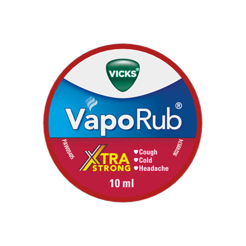 Vicks Vaporub 50ml, Relief From Cold, Cough, Blocked Nose, Headache, Body  Ache