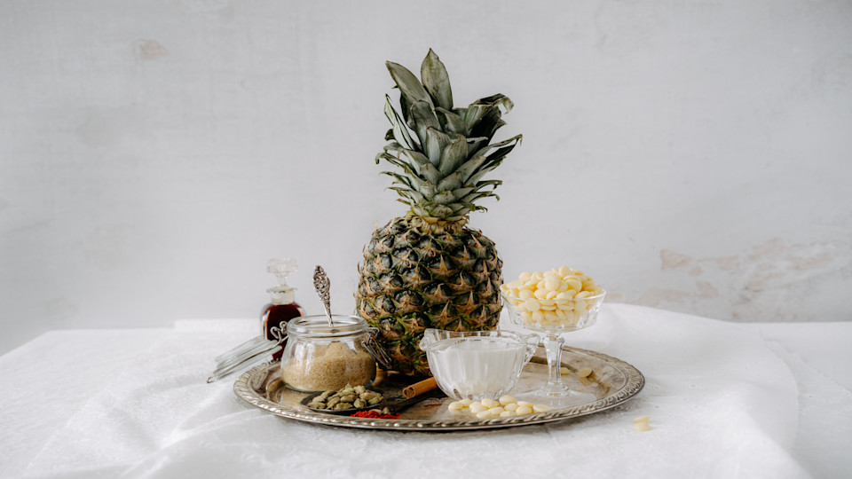 Pineapple ‘Easter egg’ recipe