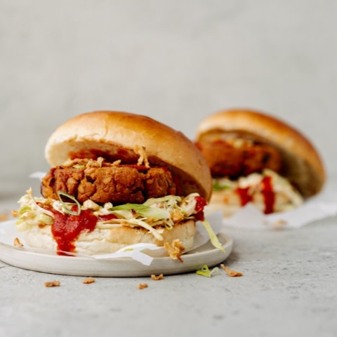 Feel good food: Try this spicy tempeh burger