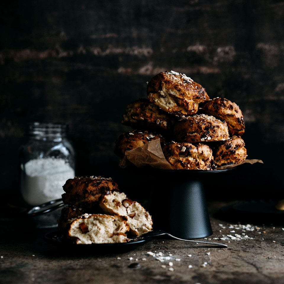 Breakfast worth getting up for - Mandarin and medjool date scones