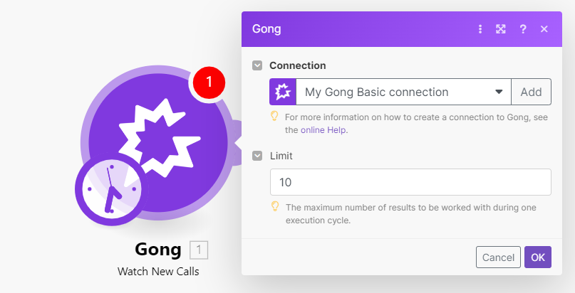 OpenAI module configuration