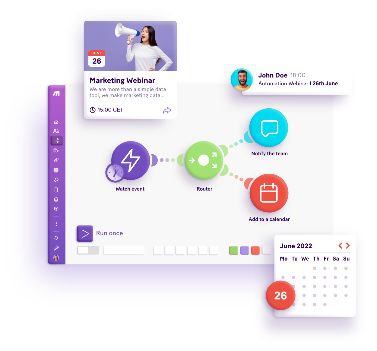 Make | Automation Software | Connect Apps & Design Workflows
