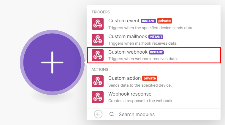 Salesforce module configuration for high-scoring leads