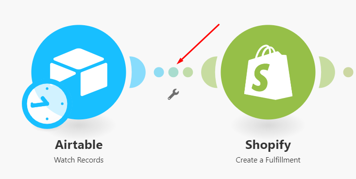 Connecting Airtable and Shopify in Make.com