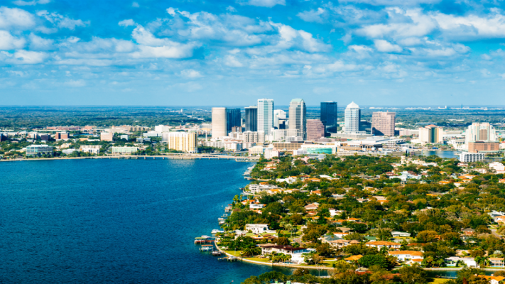 Tampa, Florida tampa florida ocean and buildings
