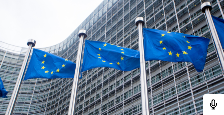 Podcast - EU Flags