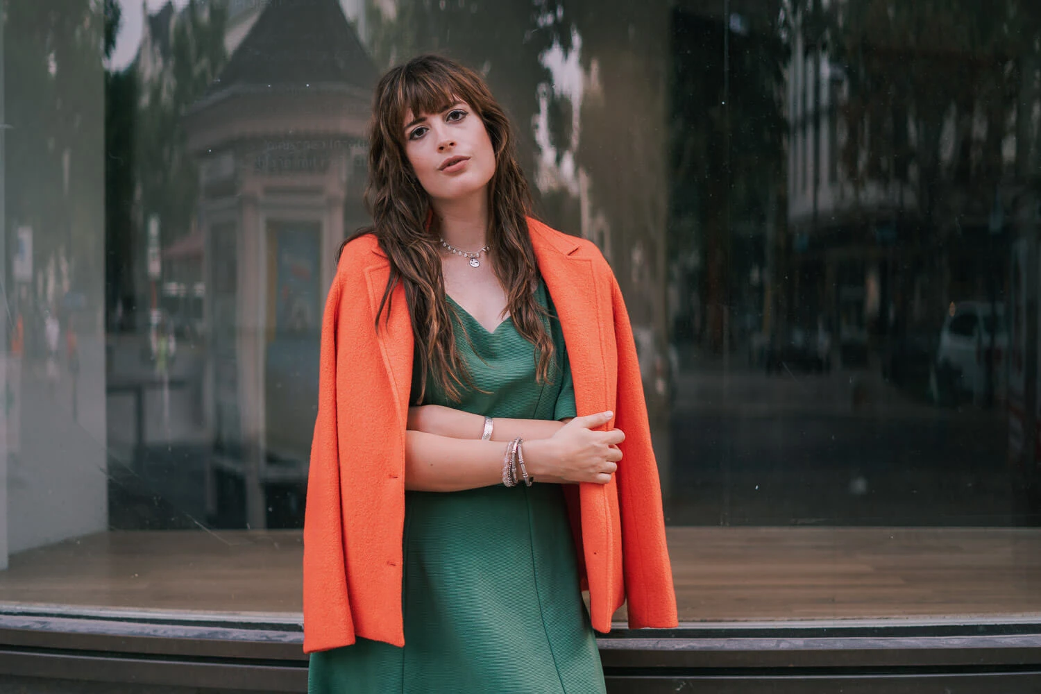 Blazer in Orange