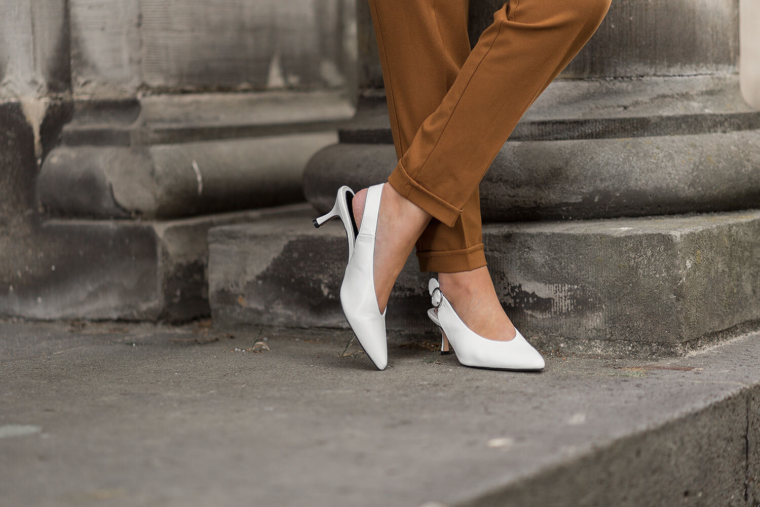 So stylst du weiße Pumps stilvoll im Alltag, Shoelove by Deichmann