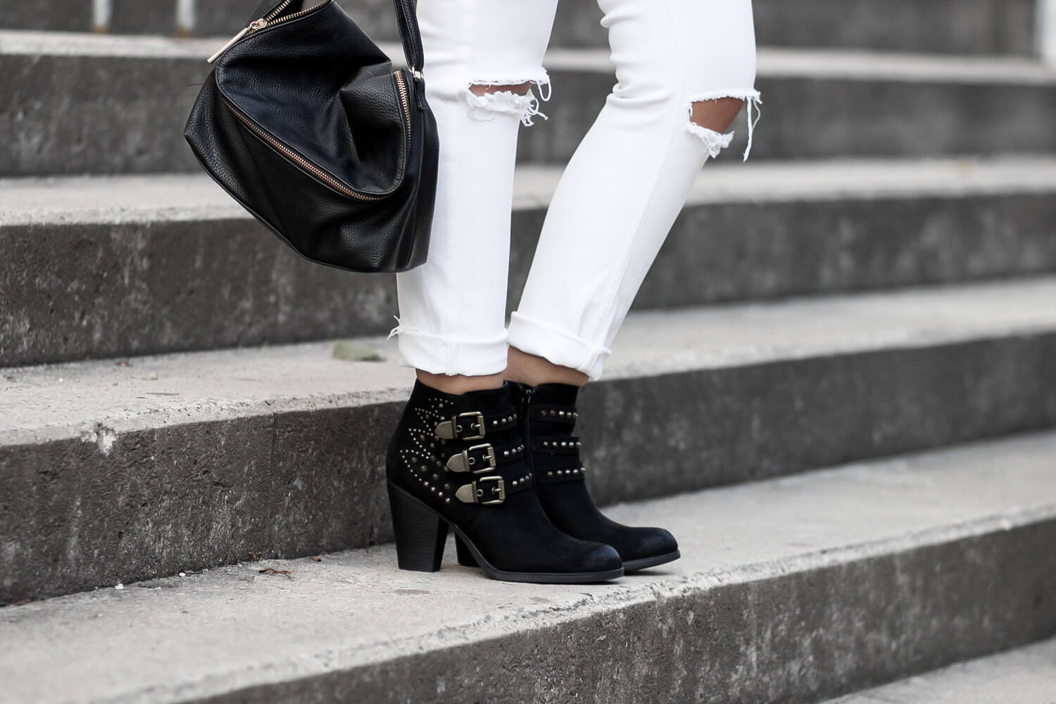 Stiefeletten mit Nieten kombinieren im Herbst, Trendblog by Deichmann