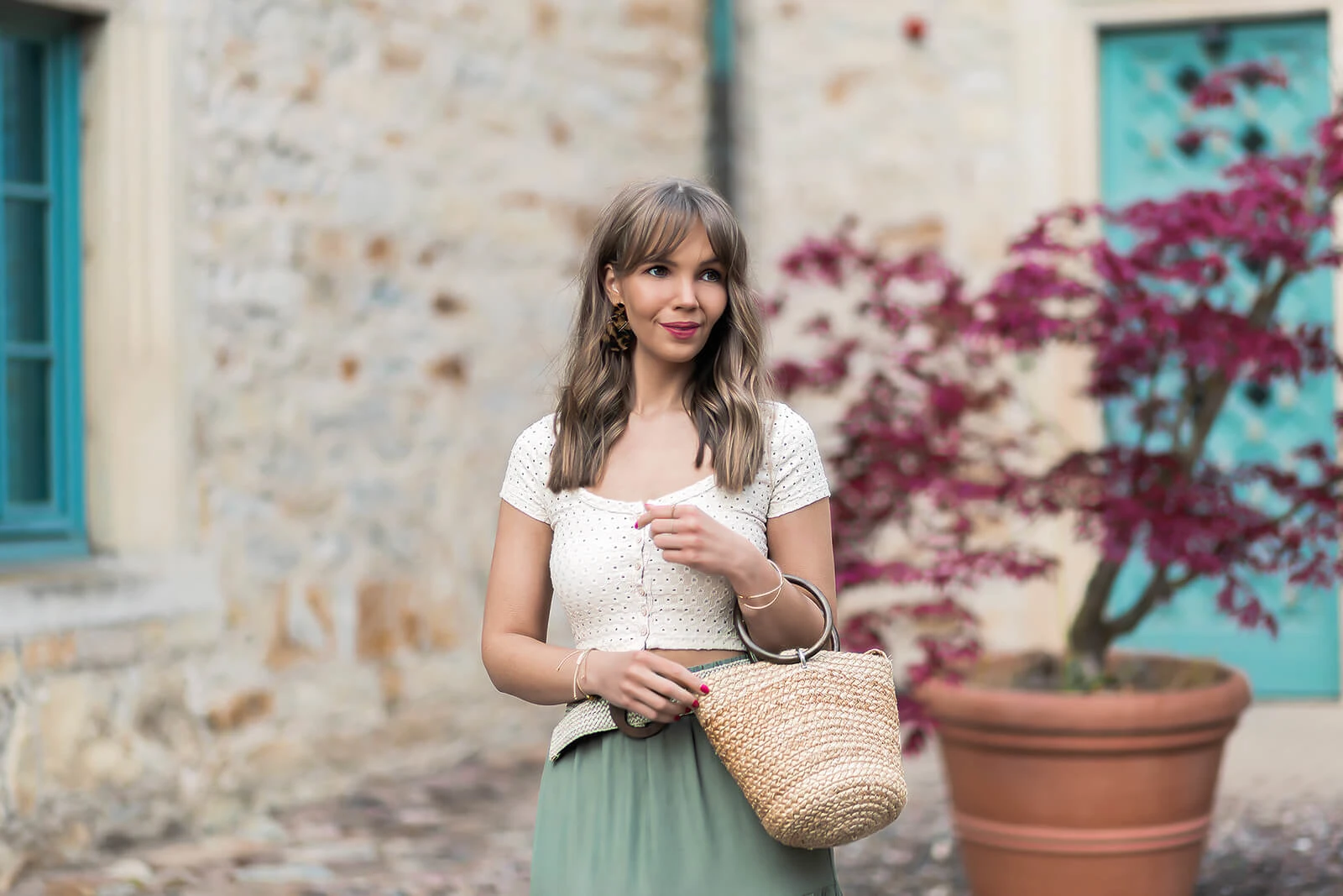 Romantischer Sommerlook für den Alltag