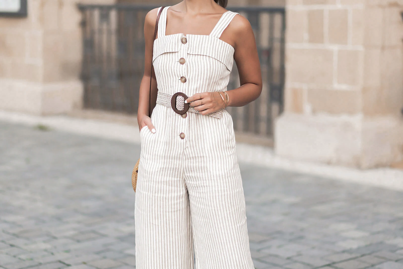 Wide Leg Jumpsuits, Sommertrend, Einteiler mit weitem Bein, Leinen Jumpsuit, Shoelove by Deichmnn