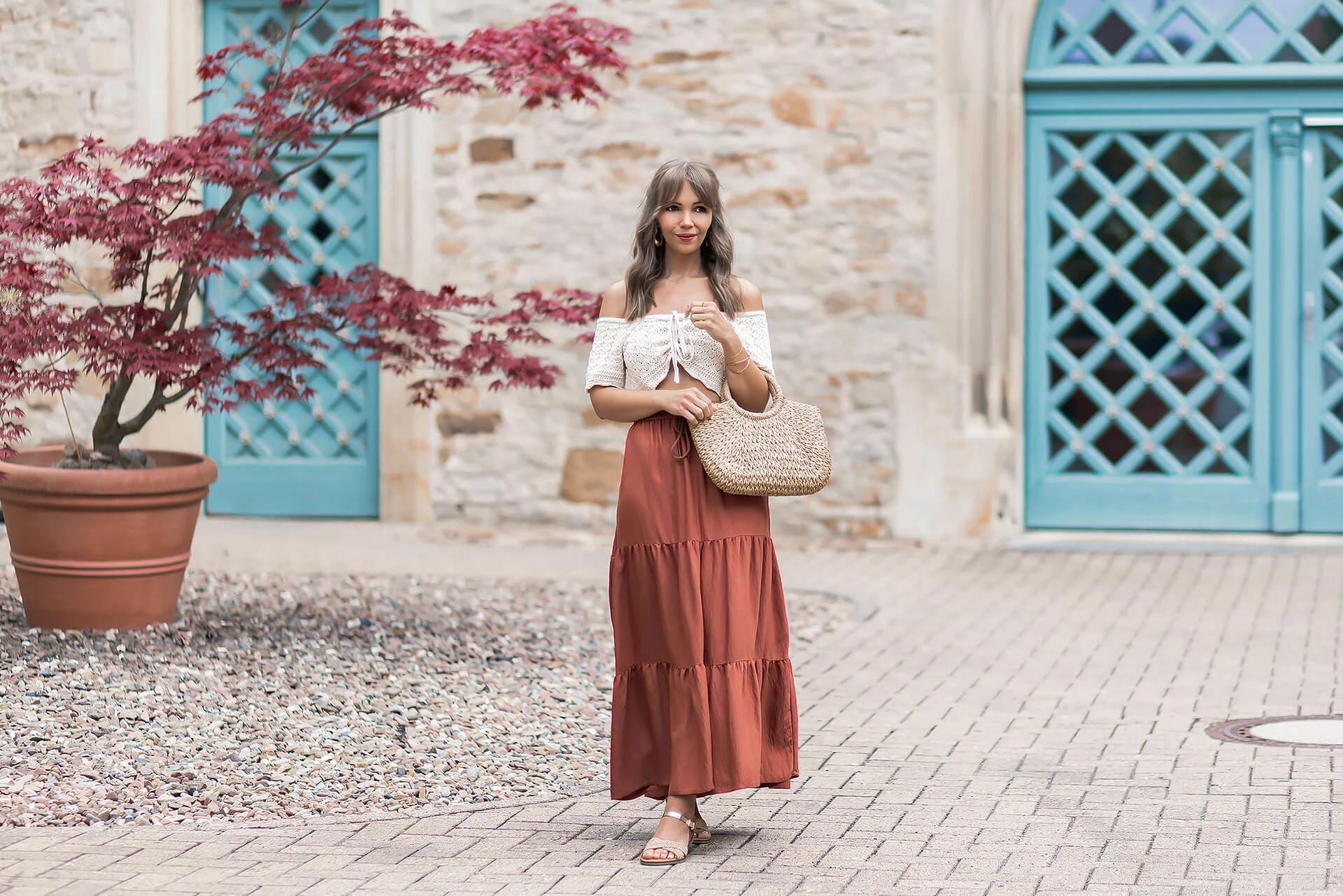 So tragen wir den Off-Shoulder-Trend im Sommer