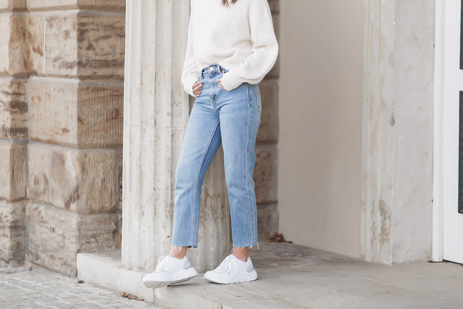 Jeans Trends 2021 - Straight Leg Jeans kombinieren