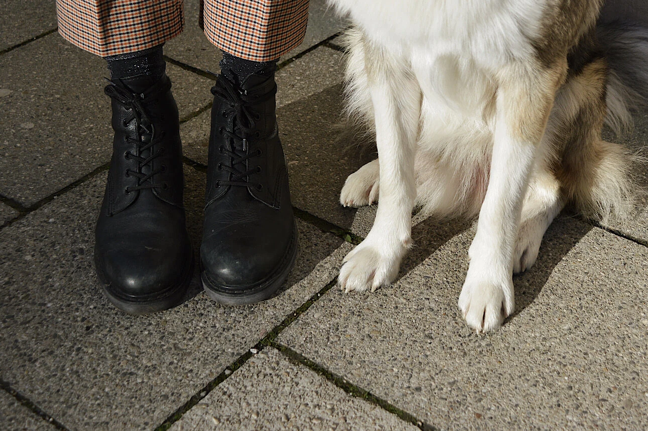 Glitzersocken zu Boots