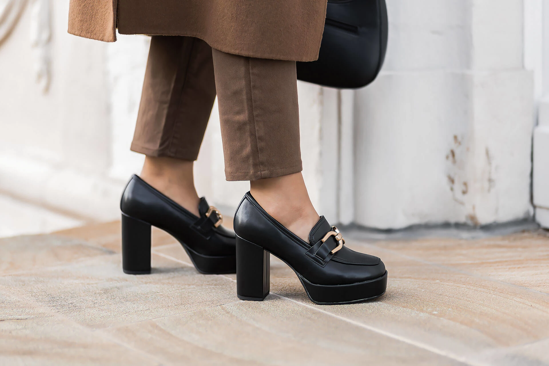 Schwarze Loafer, Schuhtrend für den Herbst