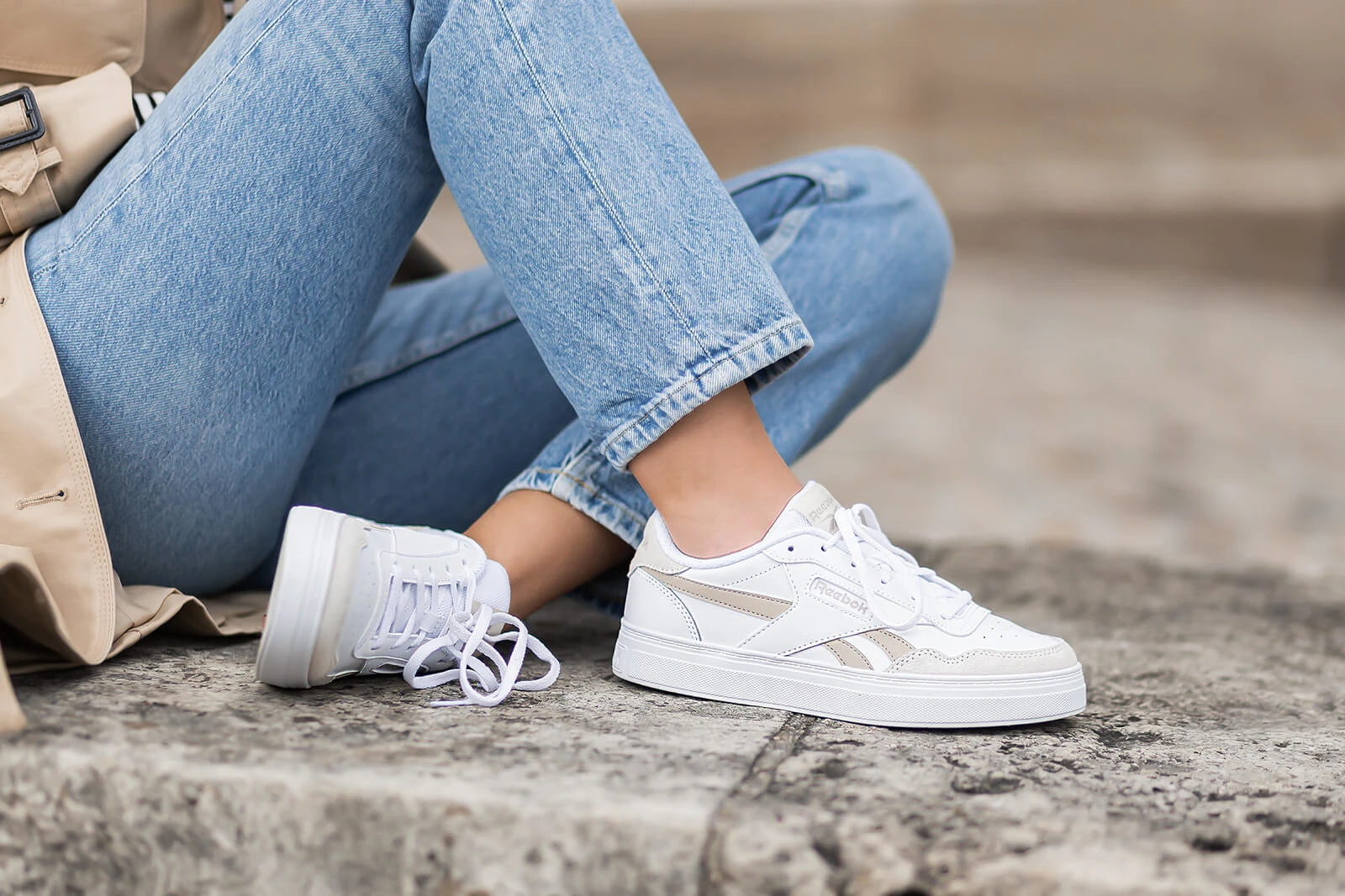 Welche Schuhe zur Jeans kombinieren? Sneaker zur Jeans, Retro Sneaker, Shoelove by Deichmann