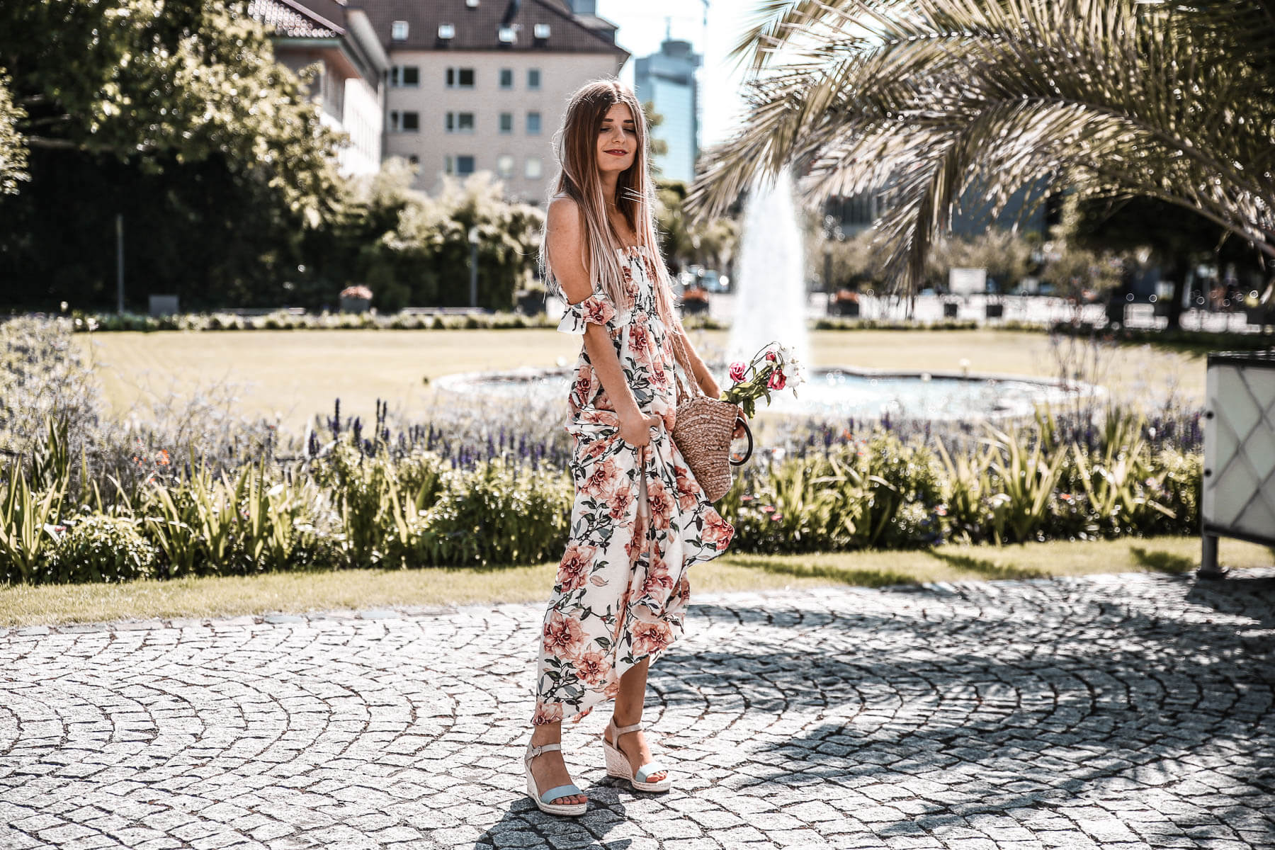 Off-Shoulder Kleider stehen für den Sommer