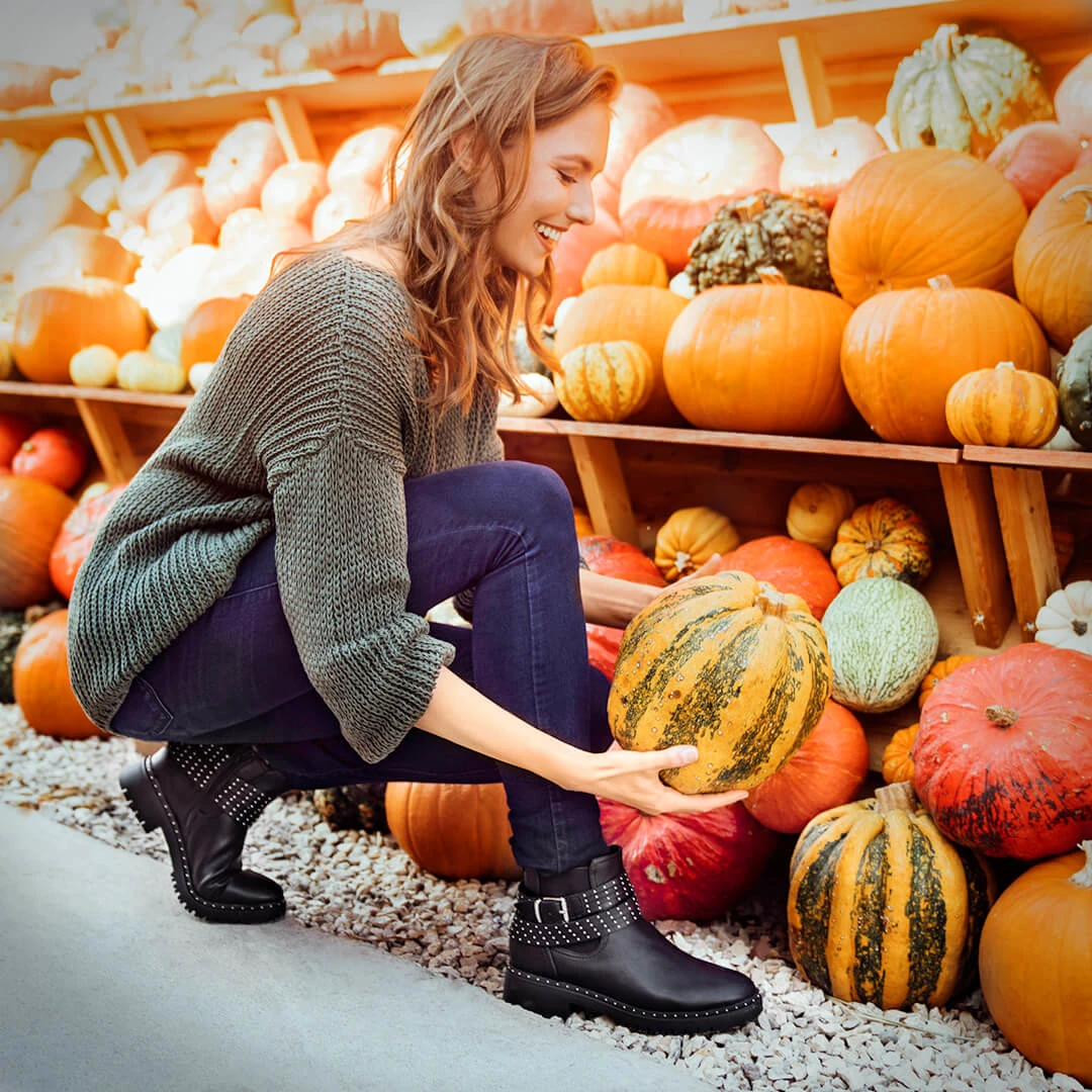 Halloween ist die Zeit des Kürbis