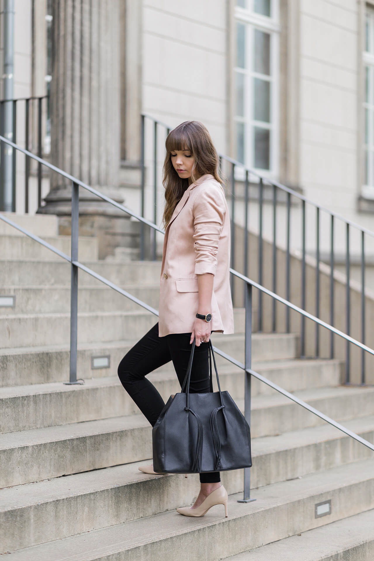 Frühlingshaftes Outfit für's Büro, Business Look mit Blazer, Shoelove by Deichmann