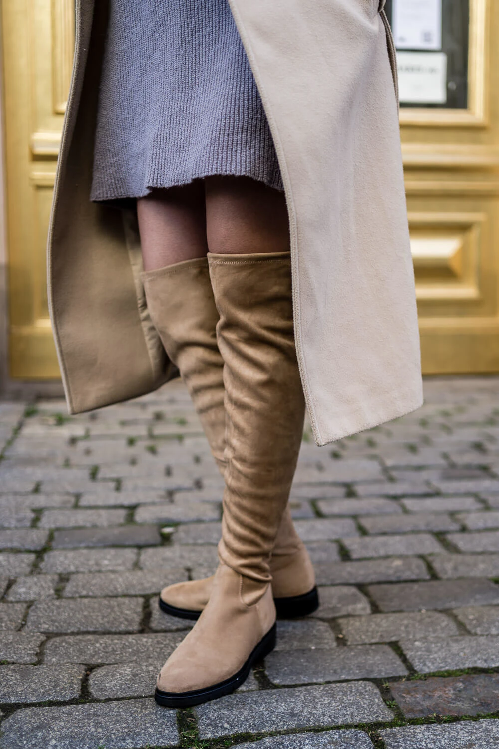 Outfit-Tipps für Overknees im Herbst