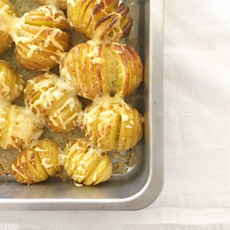 Hasselback Potatoes mit Rosmarin | Anna Luz de León