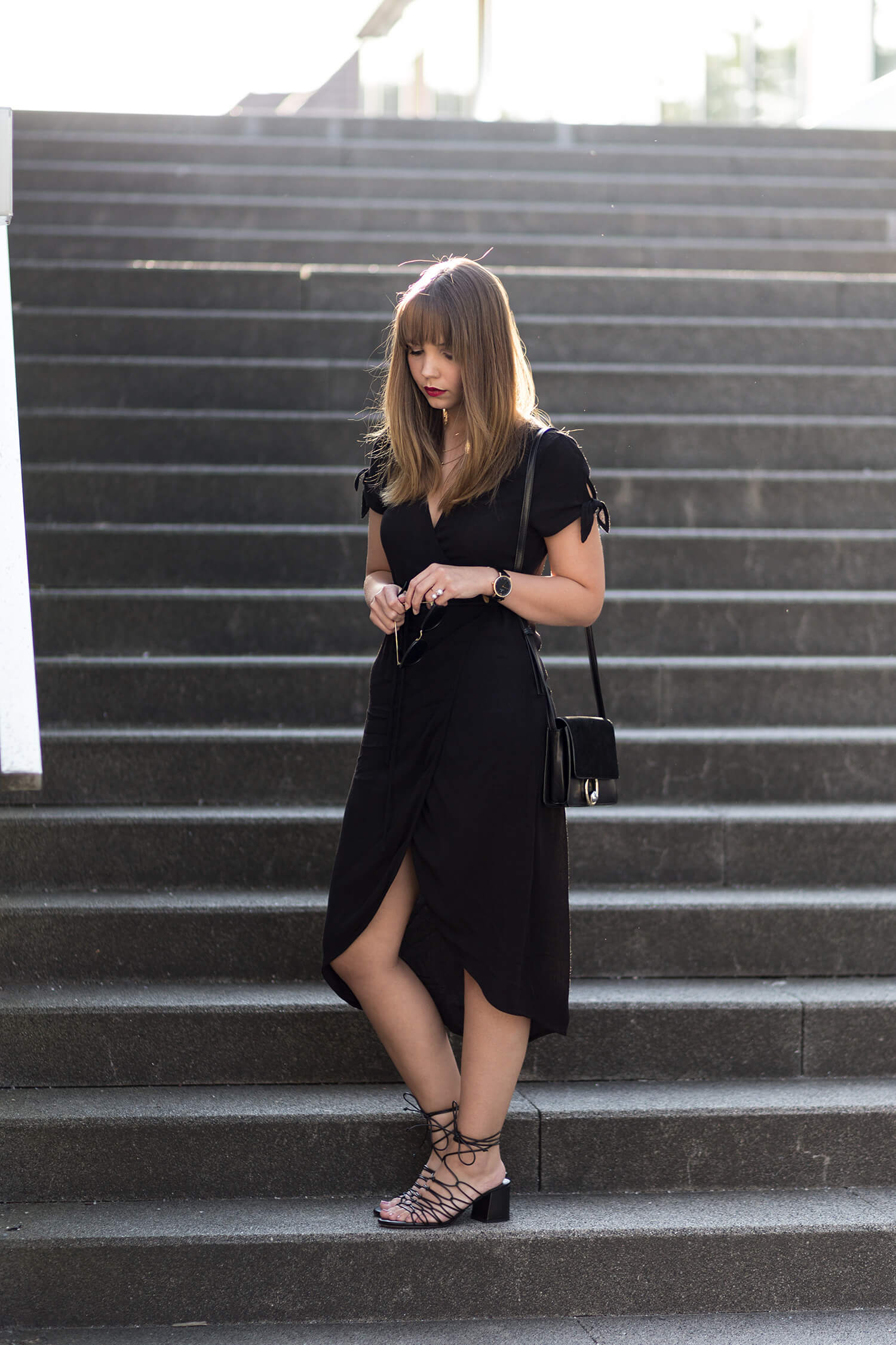 All Black, Sommeroutfit in Schwarz, Trendblog by Deichmann