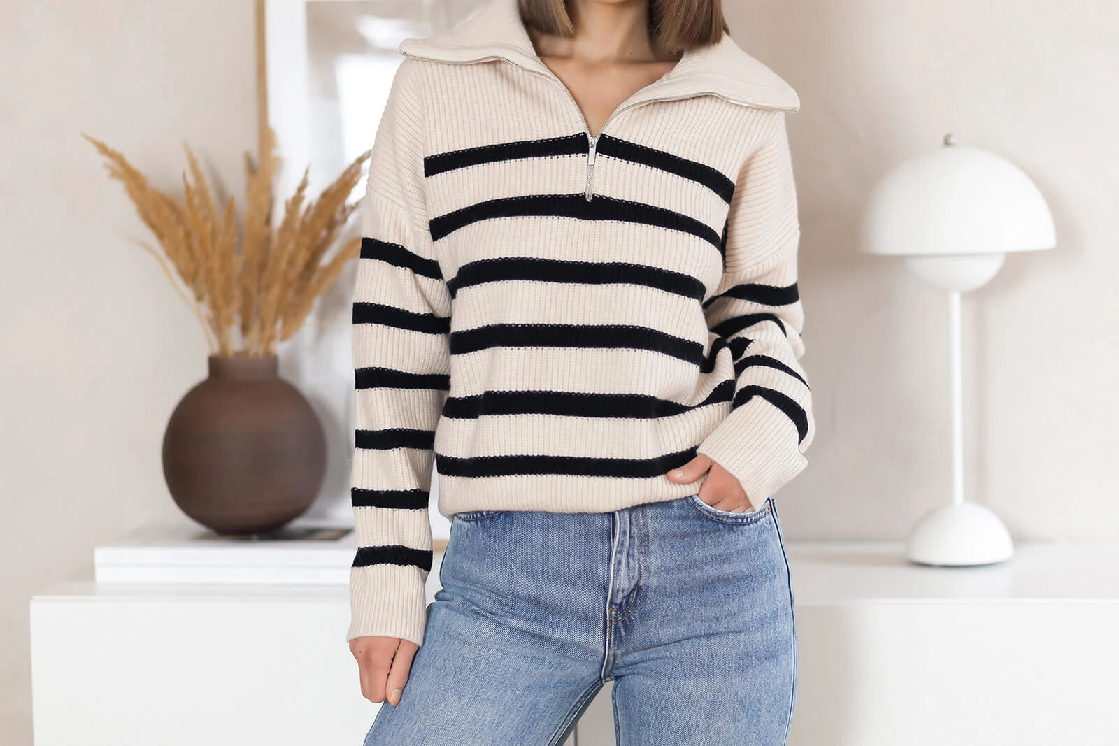 Pullover Trends 2022, Zip Knits, Pullover mit Reißverschluss, Shoelove by Deichmann