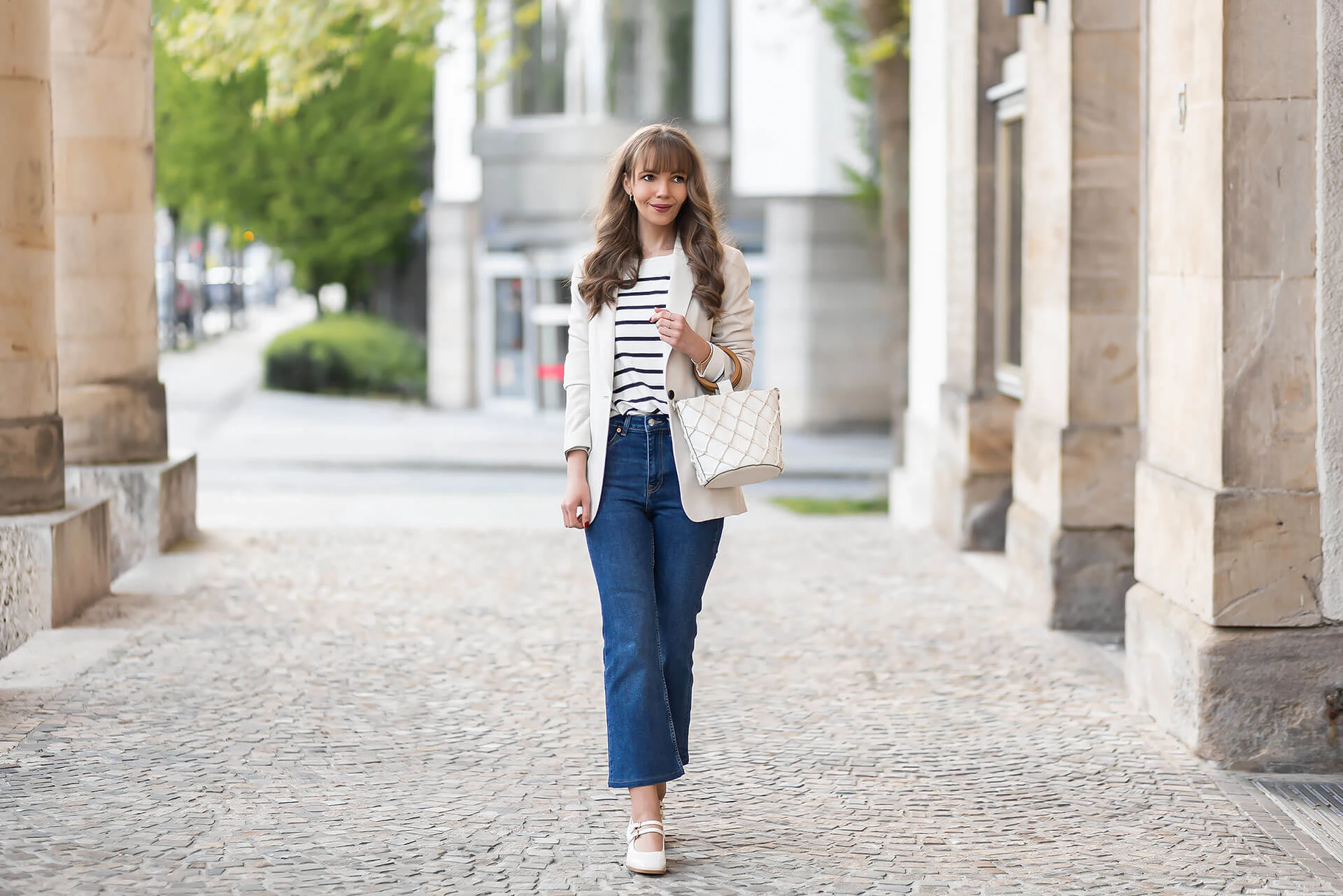 Outfit mit Mary Janes 