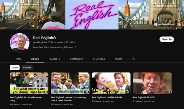 Top 5 YouTube Channels To Subscribe To Learn English For Free