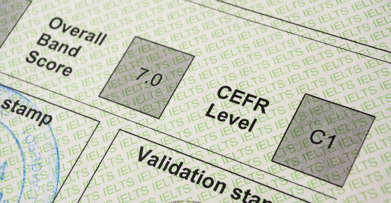 ielts score banner