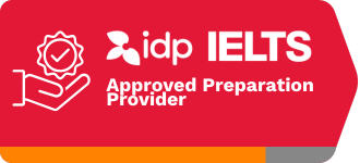 IELTS Approved Preparation Provider Badge