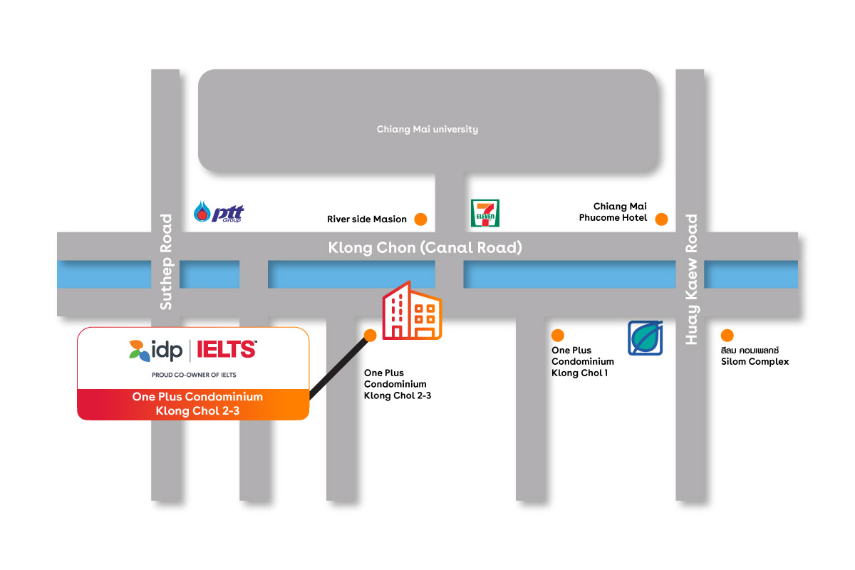 ช่องทางการติดต่อศูนย์สอบ IELTS | IDP IELTS Thailand