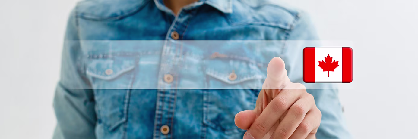 IELTS for Canadian Immigration Banner image showing IELTS test and red pen