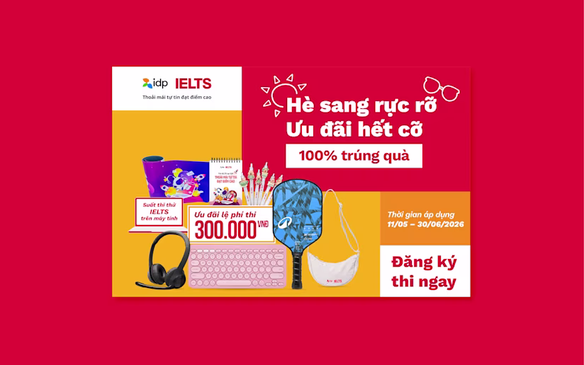 IELTS Promotion May, 2025